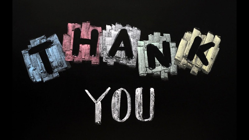 Nền Thank for watching độc đáo