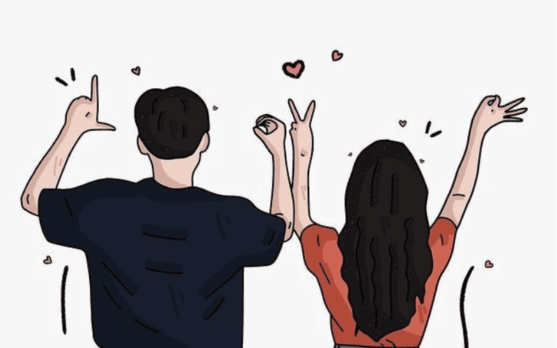 hình nền cặp đôi valentine 1