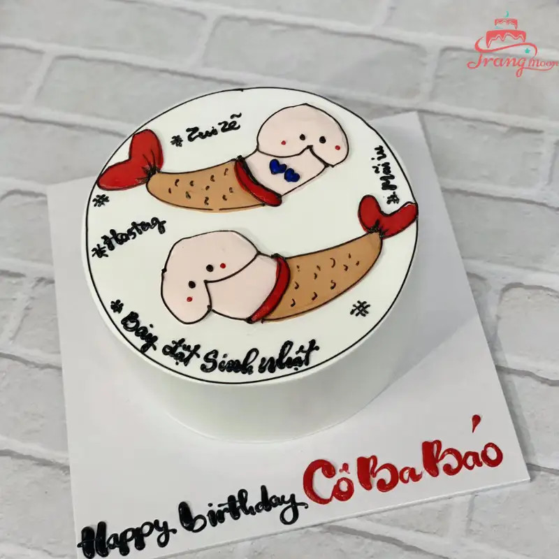 Bánh Sinh Nhật Hình Con Cu: Món Quà Hài Hước Cho Buổi Tiệc Độc Đáo