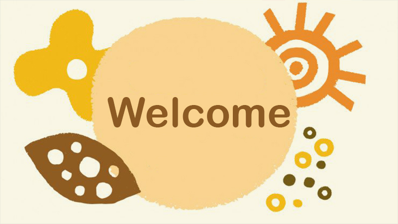 Hình nền mở đầu màu vàng chủ đạo