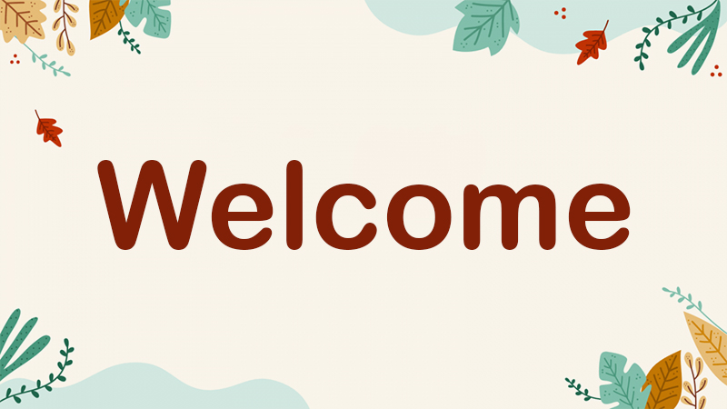 Hình nền mở đầu lá rụng mùa thu