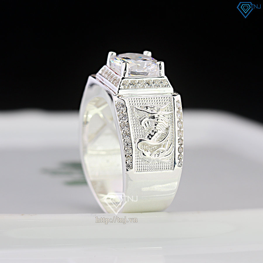 Nhẫn bạc nam hình rồng đẹp NNA0800