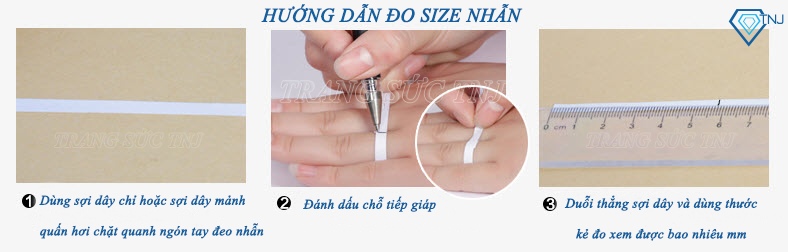 cách đo size nhẫn