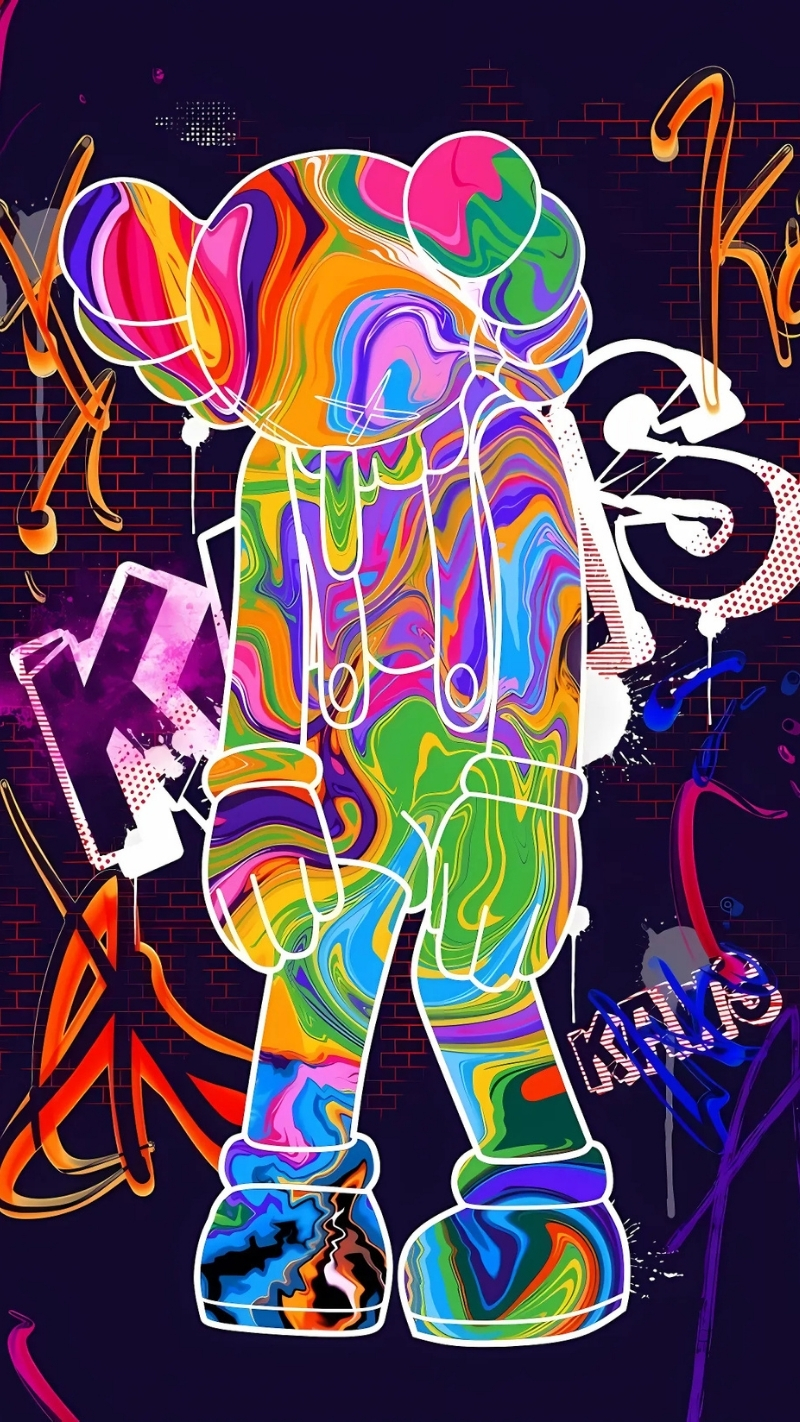 hình nền bearbrick bản giới hạn cực hiếm