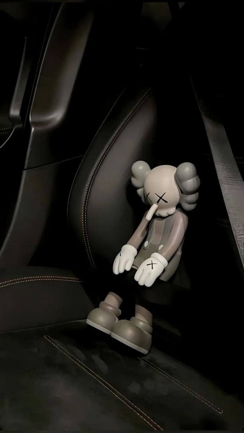 hình nền bearbrick classic sang trọng