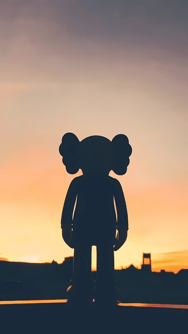 hình nền bearbrick classic siêu chất