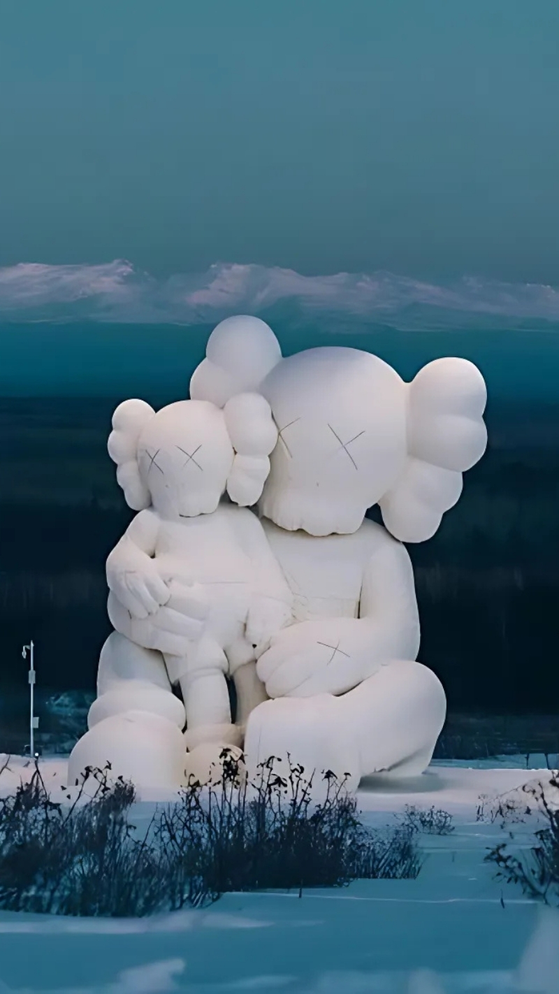 hình nền bearbrick classic cực ngầu