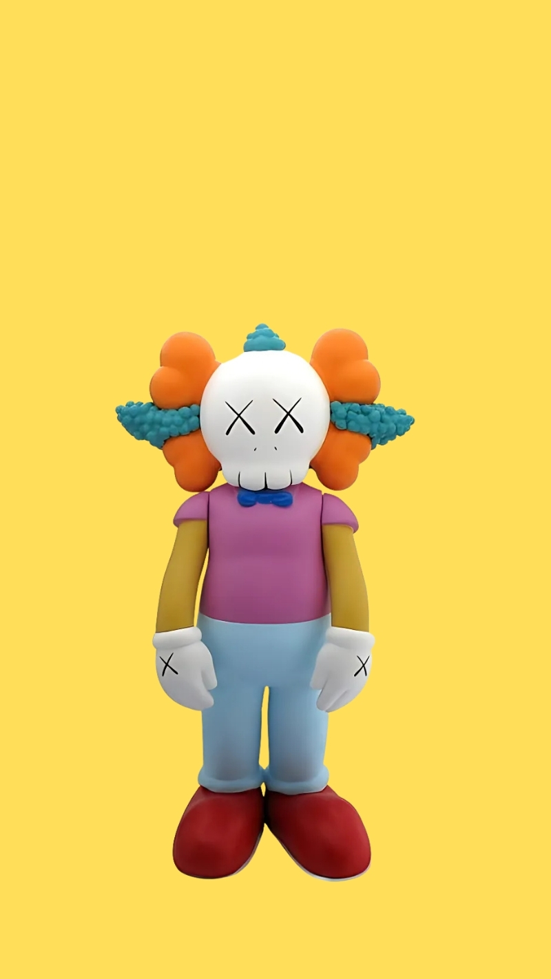 hình nền bearbrick hoạt hình nghệ thuật