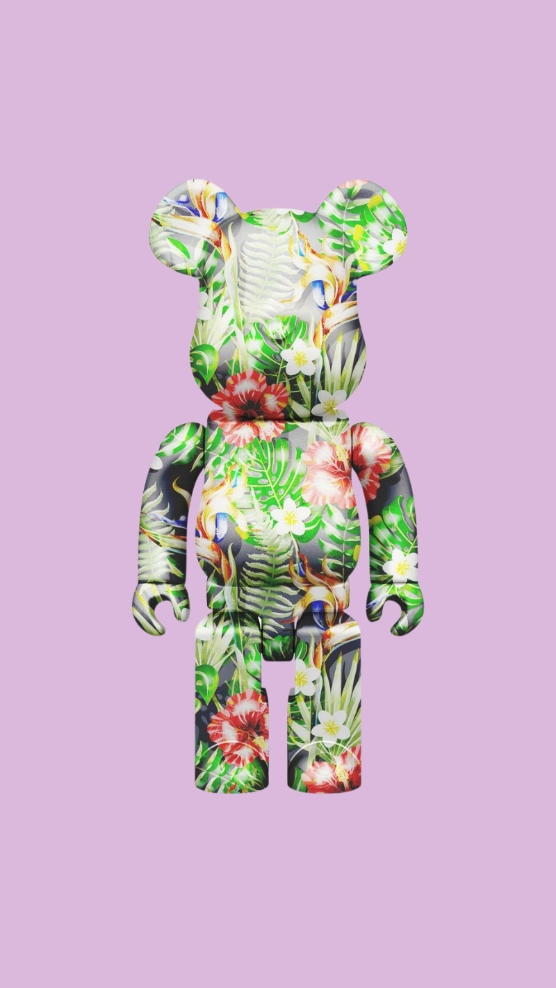 hình nền bearbrick hoạt hình sinh động