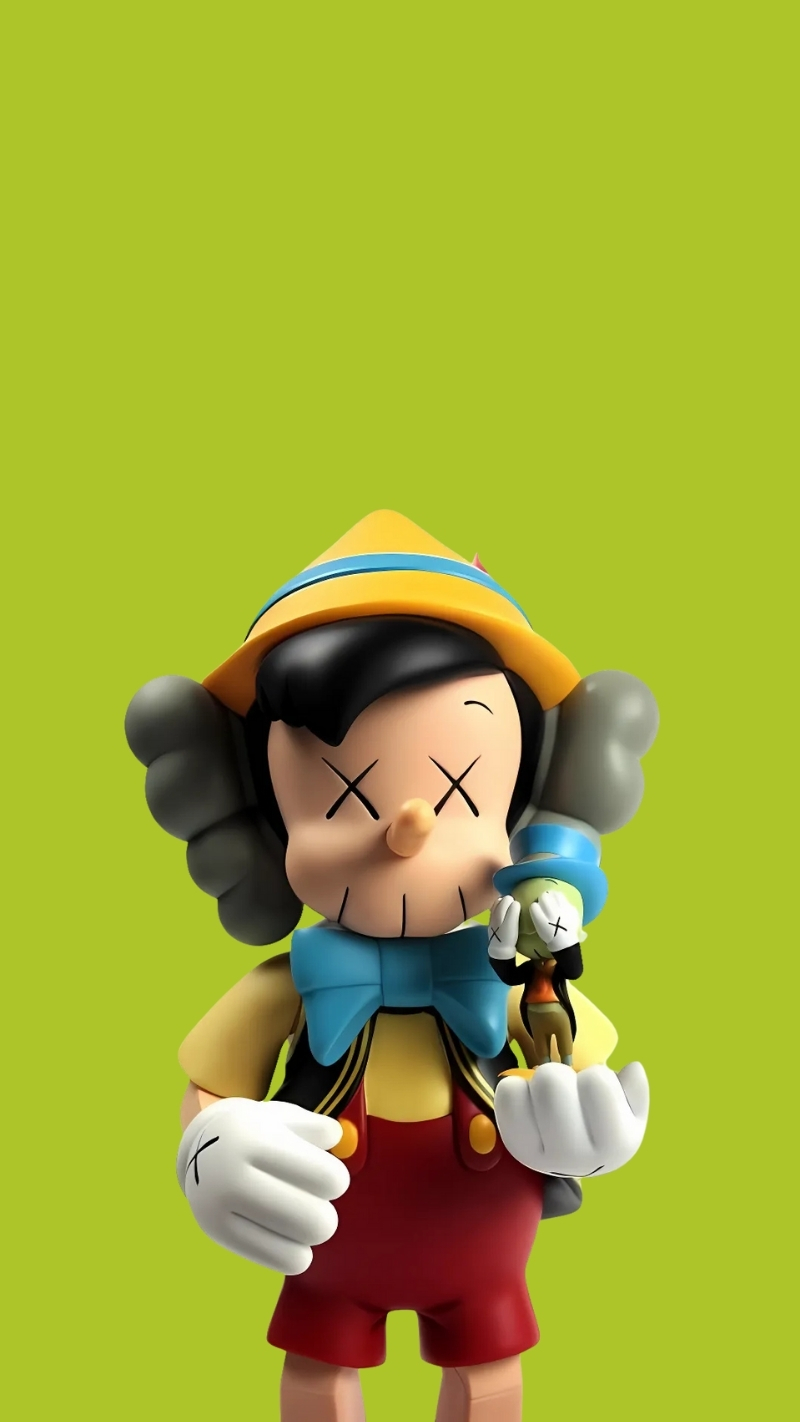 hình nền bearbrick nghệ thuật độc đáo