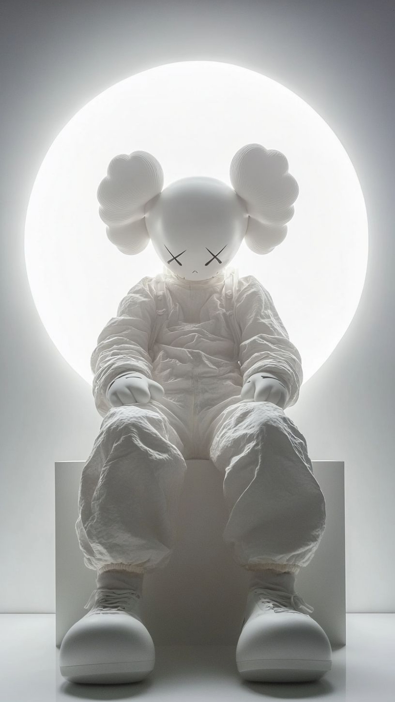 hình nền bearbrick ngầu siêu chất