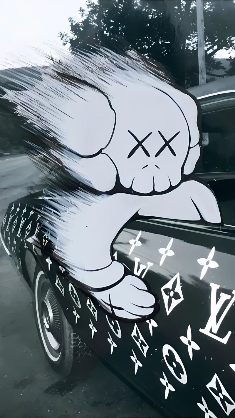 hình nền bearbrick lv cao cấp