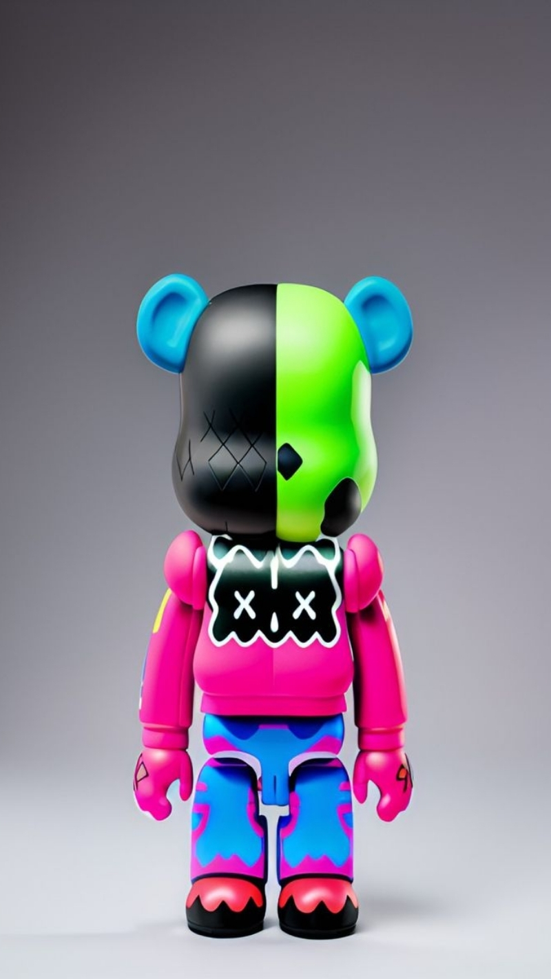 hình nền bearbrick 4k cực nét
