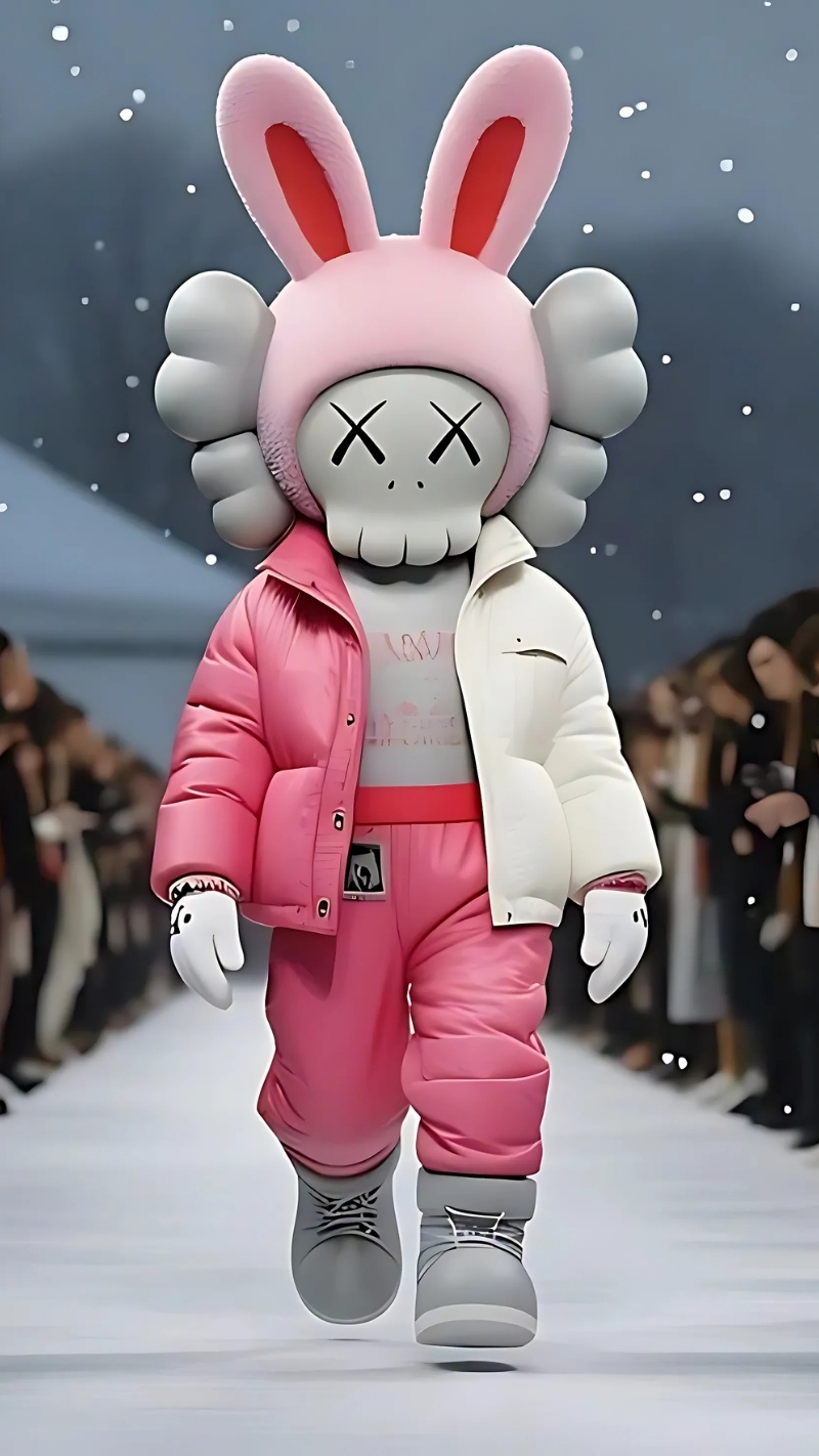 hình nền bearbrick 4k độ nét cao