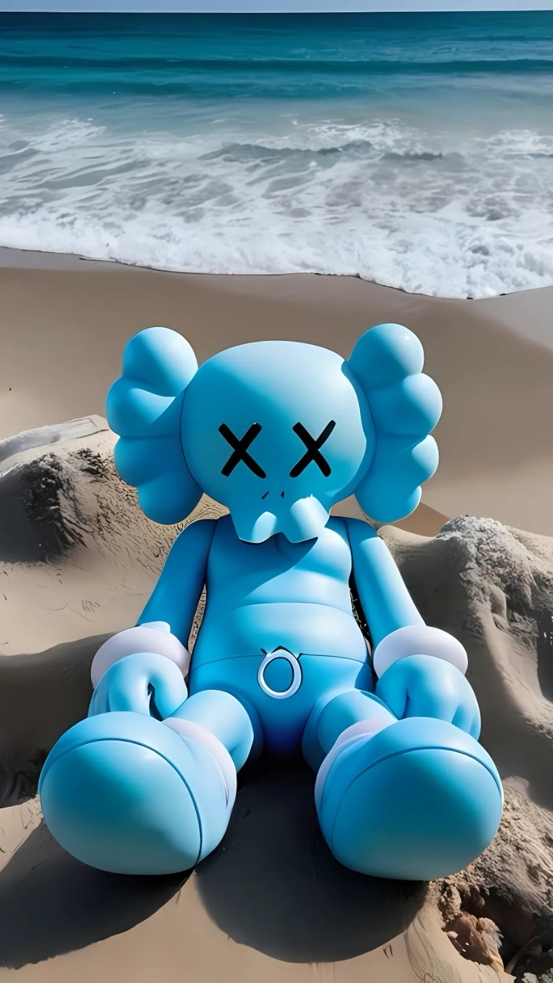 hình nền bearbrick 4k sống động