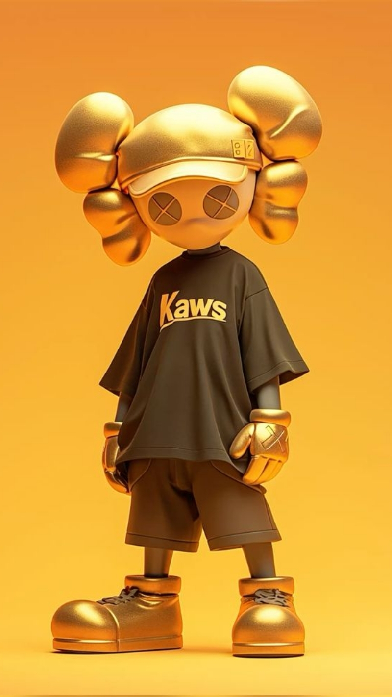 hình nền bearbrick 4k cực chất lượng