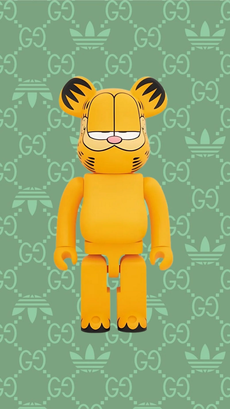 hình nền bearbrick gucci chất lừ