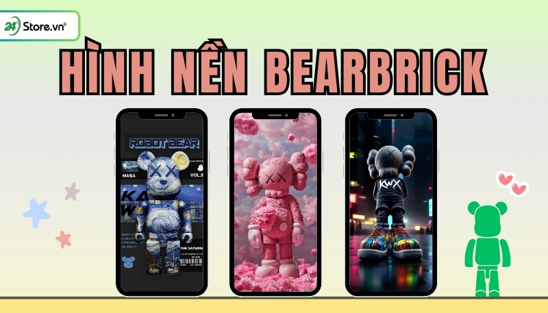 199+ Hình nền Bearbrick 4K, đẹp, ngầu, CỰC CHẤT cho điện thoại