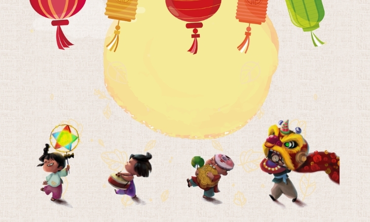 Không khí đêm hội Trung Thu