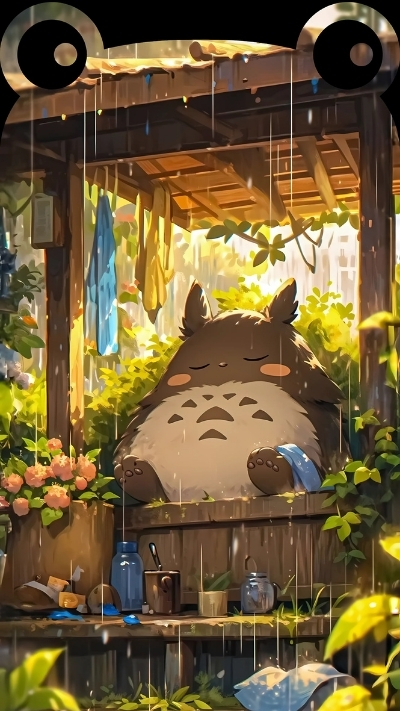 Ảnh nền iPhone X tai thỏ cực kỳ đẹp 4K