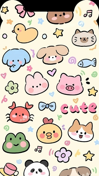 Wallpaper iPhone X tai thỏ tuyệt đẹp và cute