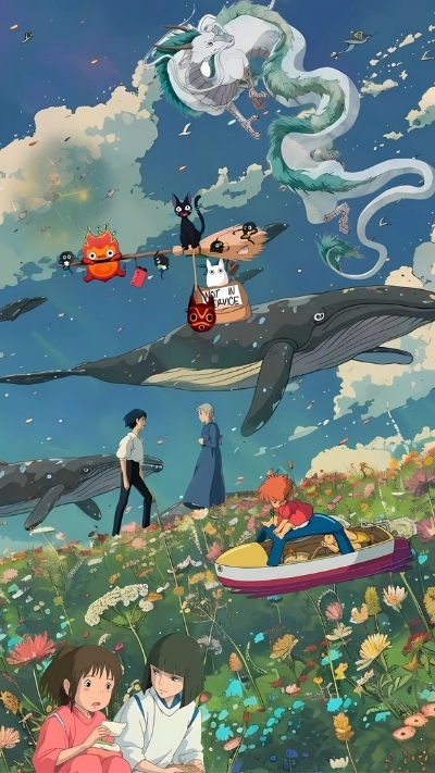 Wallpaper iPhone X hoạt hình cực kỳ đáng yêu