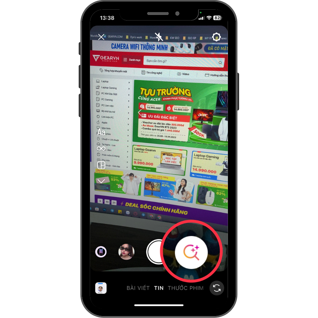 GEARVN - Cách tìm filter instagram cực đơn giản