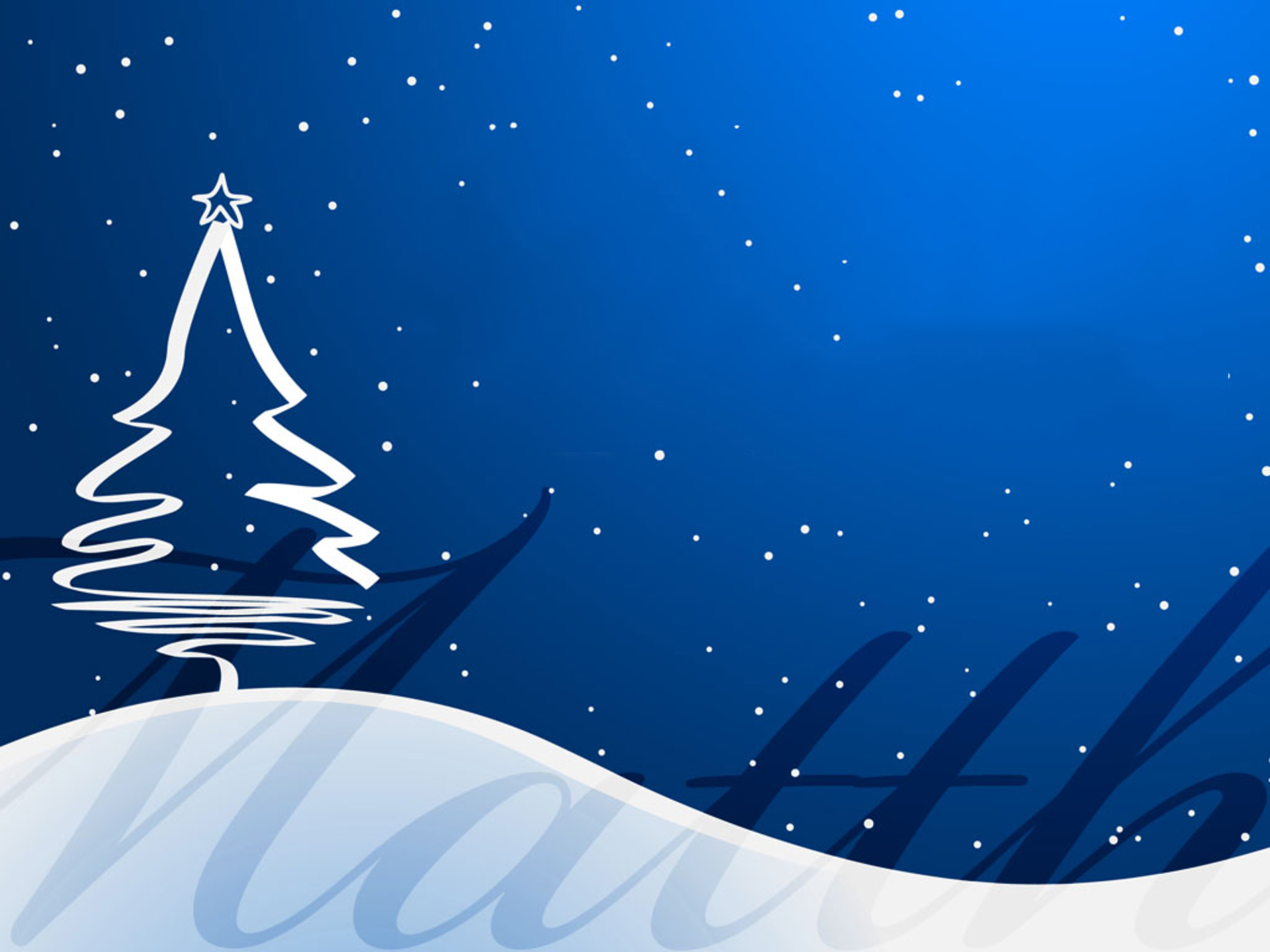 Hình nền PowerPoint cây thông Giáng Sinh