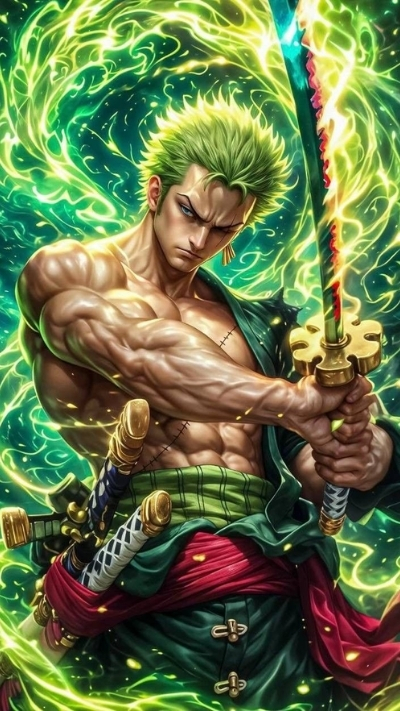 ảnh nền zoro chiến đấu đơn độc
