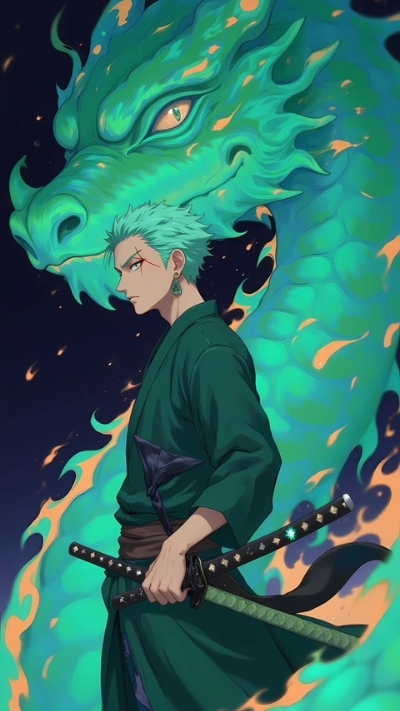 ảnh nền zoro 3d vô cực