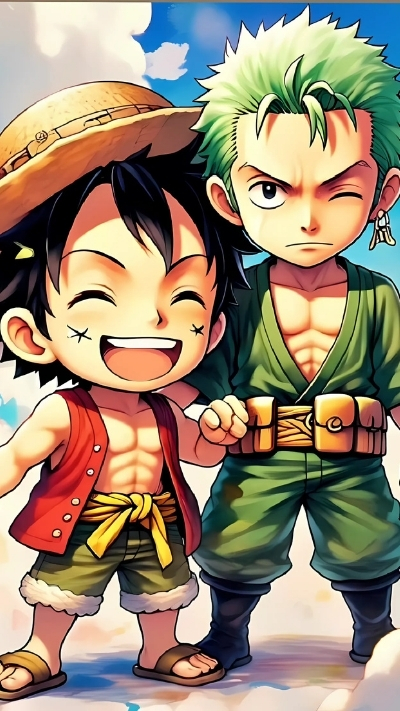ảnh nền zoro và luffy chiến đấu
