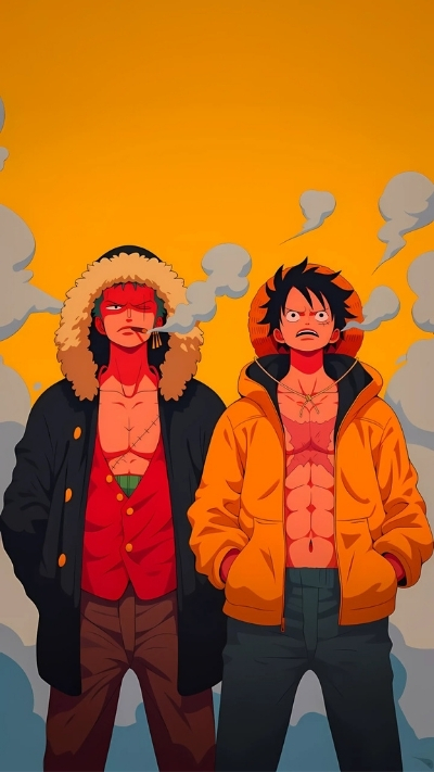 ảnh nền zoro và luffy kỷ niệm