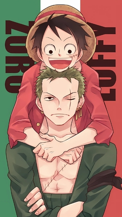 ảnh nền zoro và luffy truyền cảm