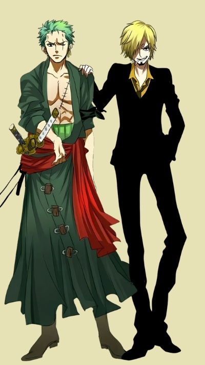 ảnh nền zoro và bạn chibi