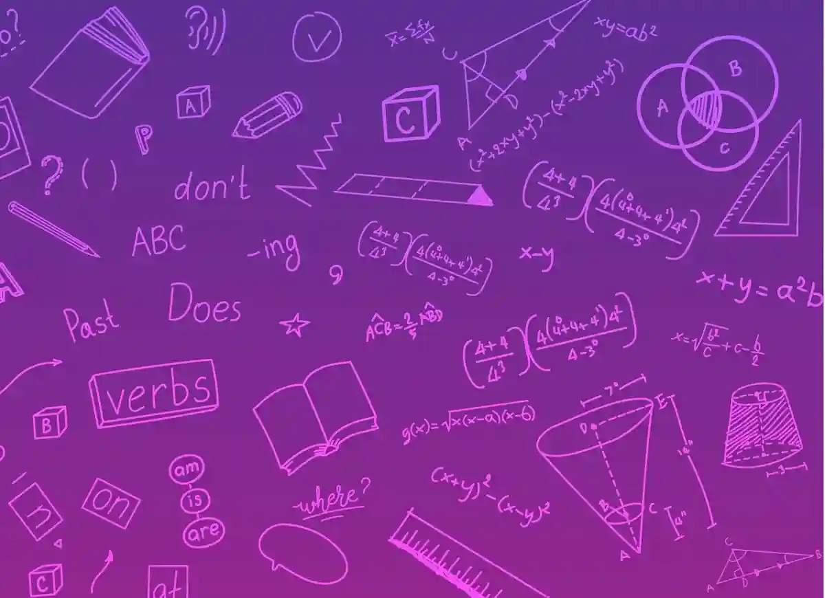 Hình nền powerpoint toán học trường học