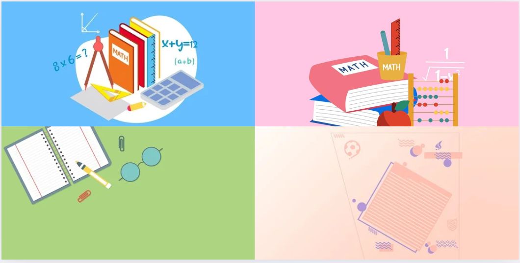 Top hình nền PowerPoint về toán học đẹp, sáng tạo (Tải miễn phí)