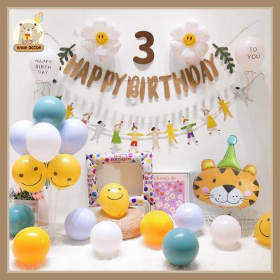 Trang trí sinh nhật cho bé tuổi Hổ dễ thương