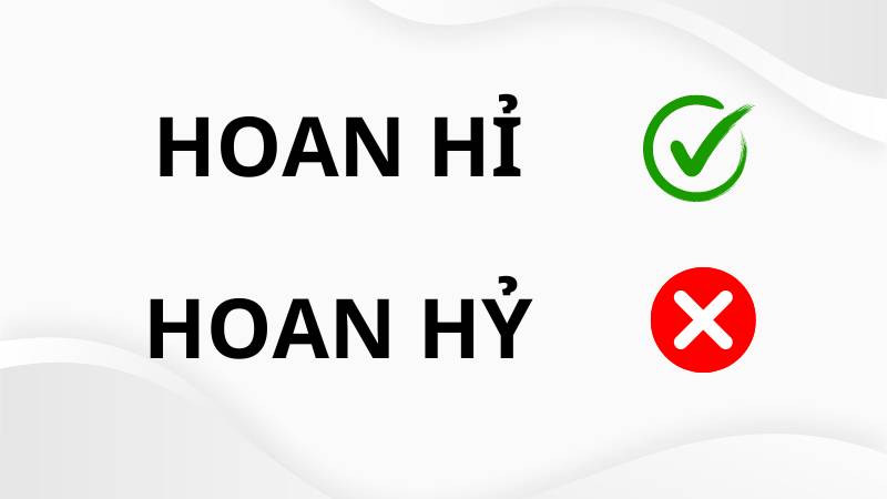 Hoan hỉ hay hoan hỷ đúng chính tả?