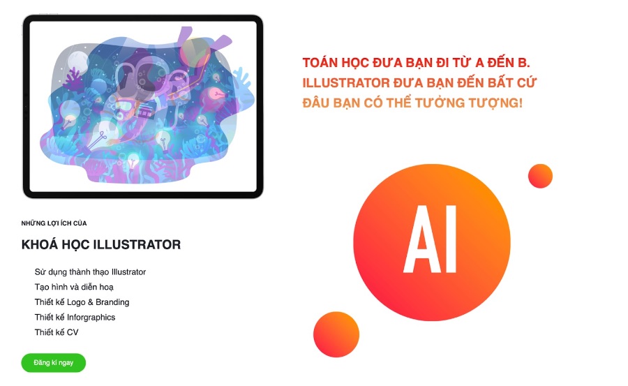 Lộ trình học Illustrator từ cơ bản cho người mới bắt đầu - Lớp học Illustrator ngắn hạn