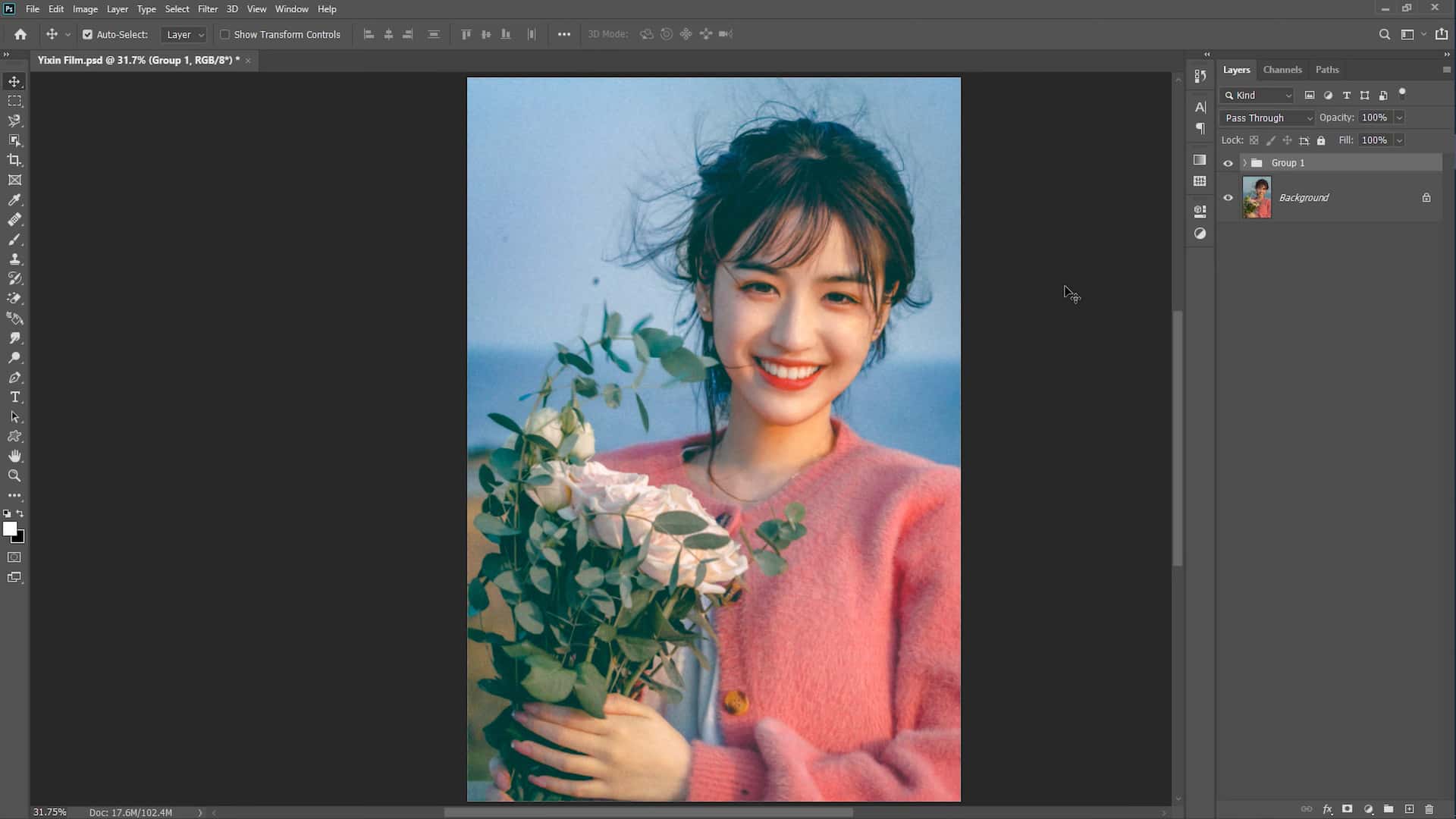 Làm đẹp Cho Mẫu ảnh Bằng Photoshop