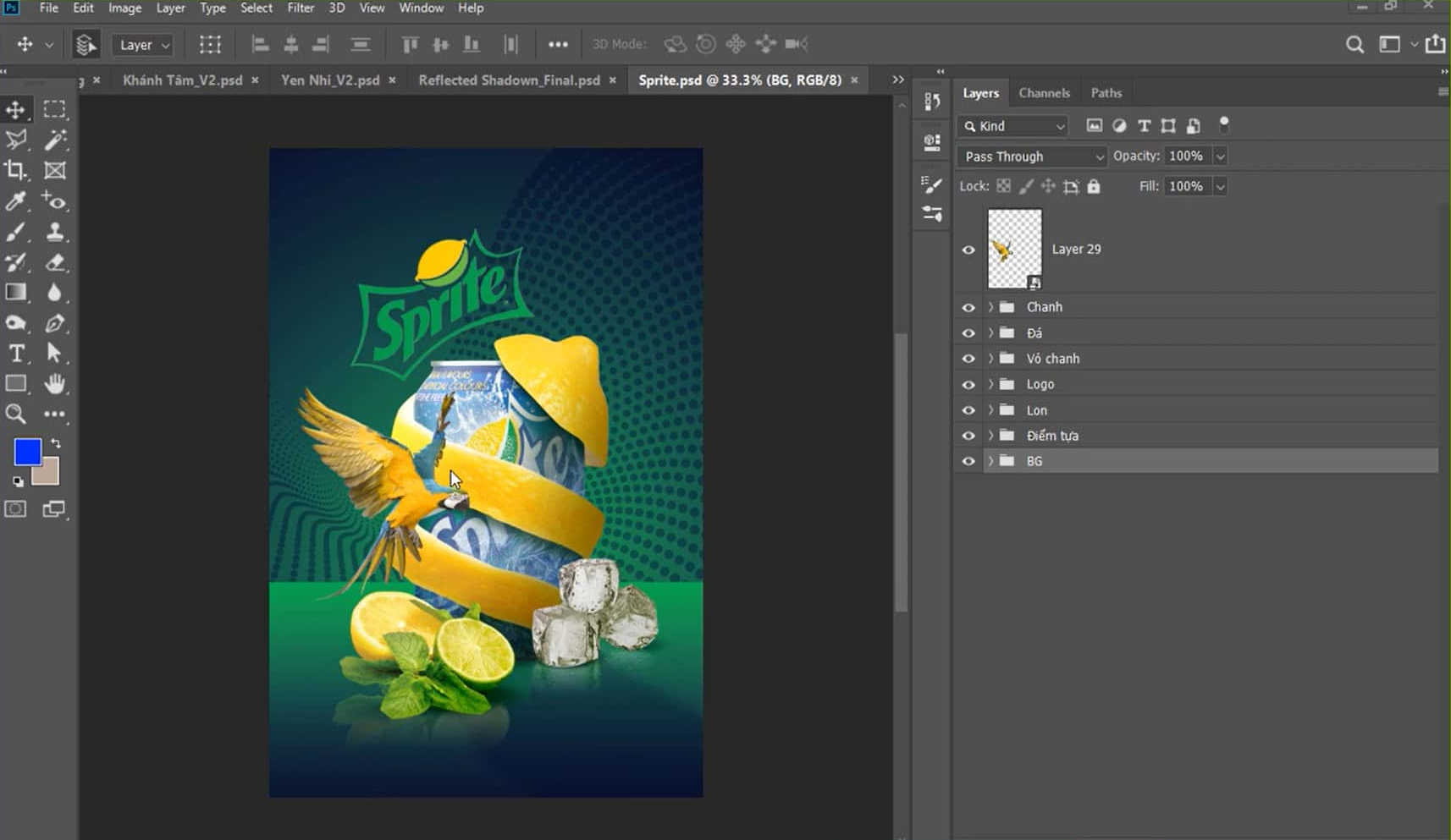 Chỉnh Sửa Cho Sản Phẩm Bắt Mắt