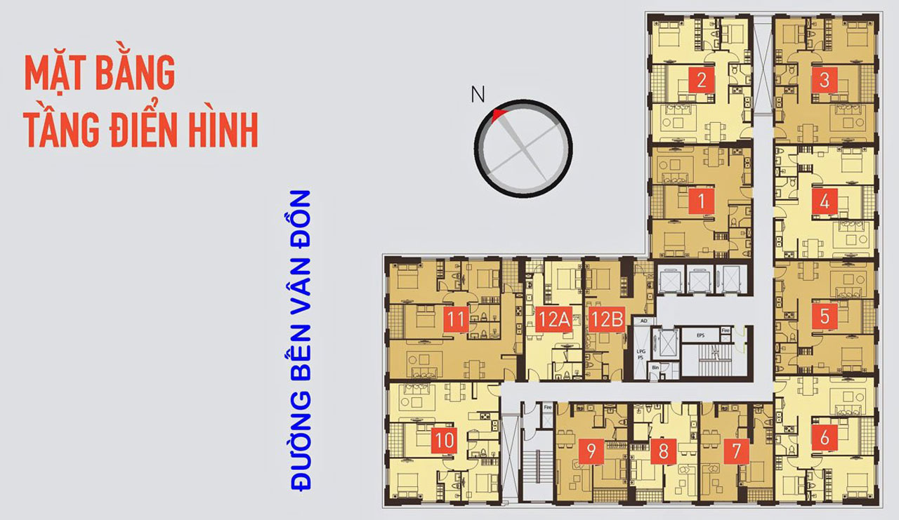 Mat bang tang can ho icon 56 quan