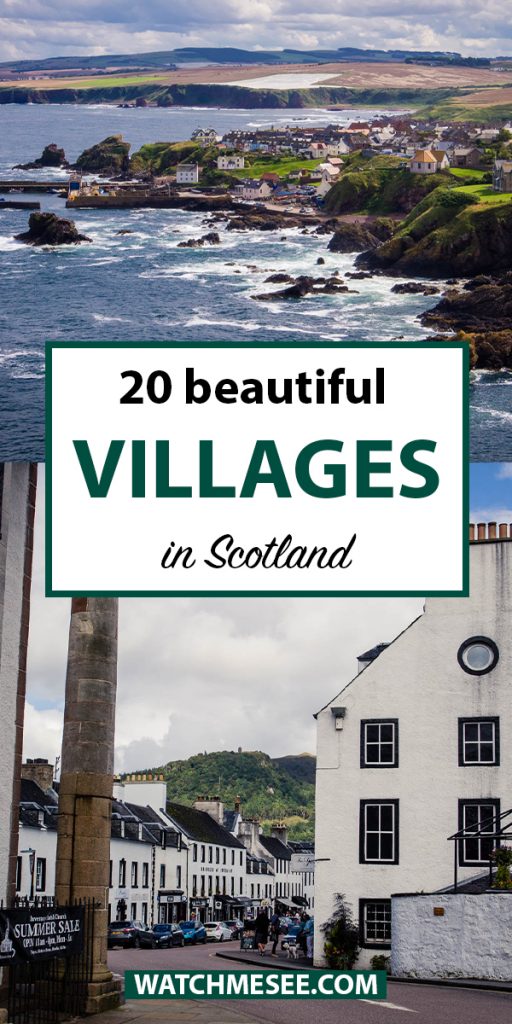 What are the most beautiful towns in Scotland? From the colourful harbour towns to romantic Highland villages - here are 20 places for your itinerary!