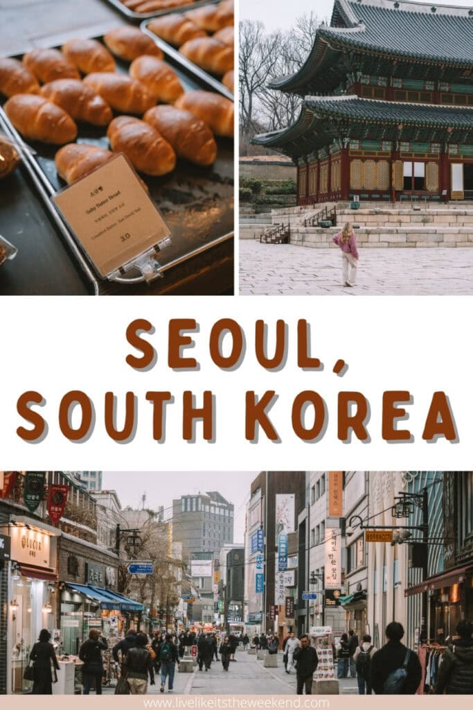 Things to do in Seoul Pin it section.