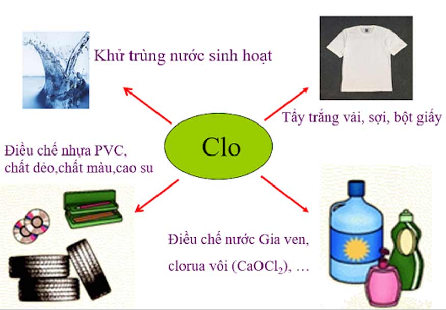 Clo có nhiều ứng dụng trong đời sống hằng ngày.