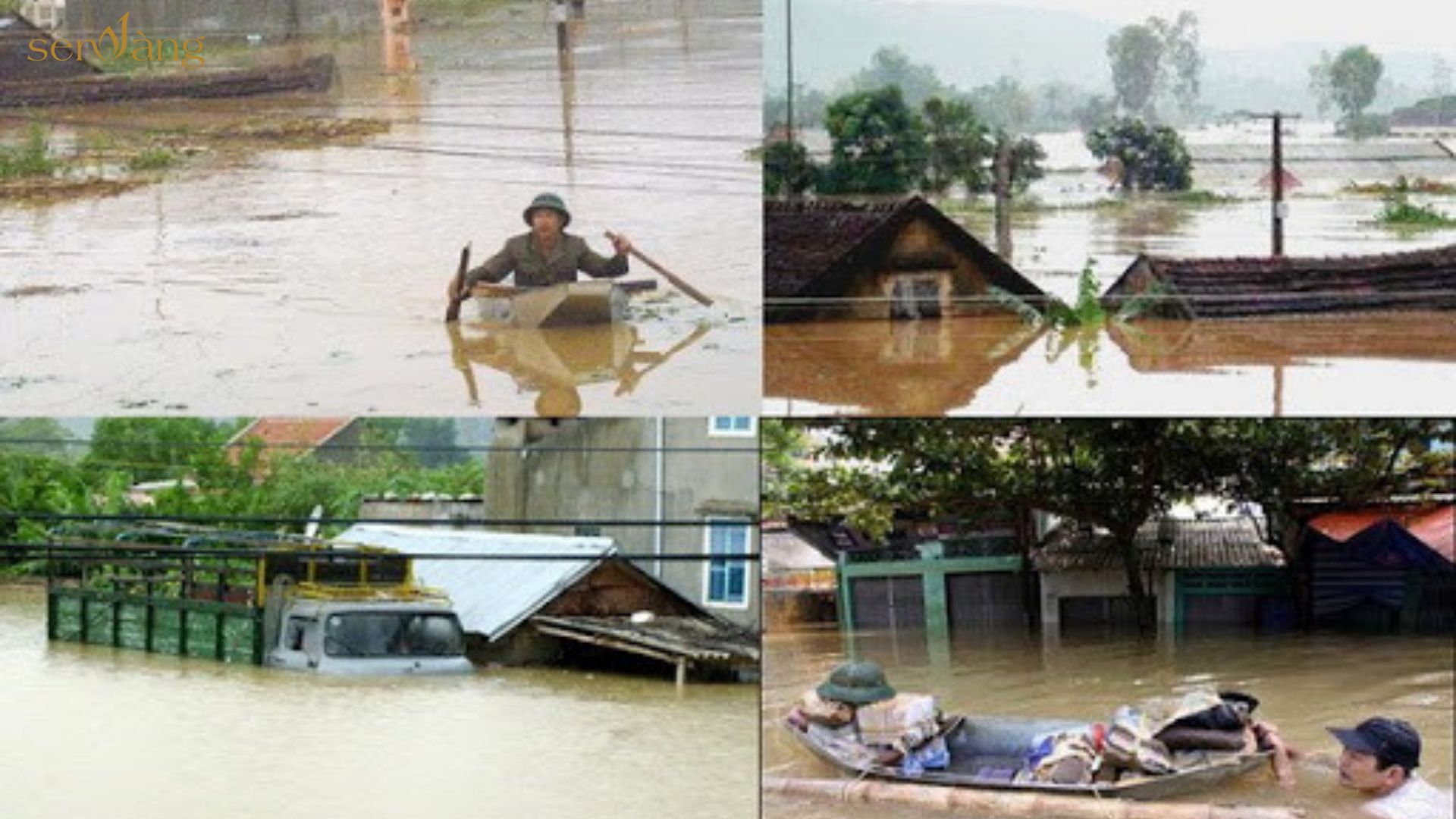 Lũ lụt gây ảnh hưởng và thiệt hại lớn tới cuộc sống của người dân