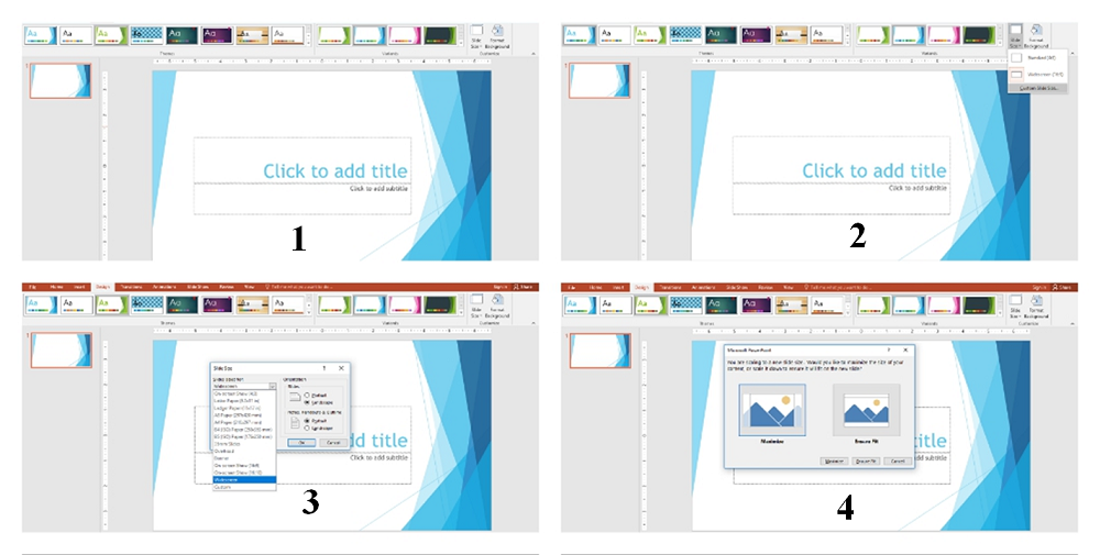 buoc 2 cach lam poster bang powerpoint 1