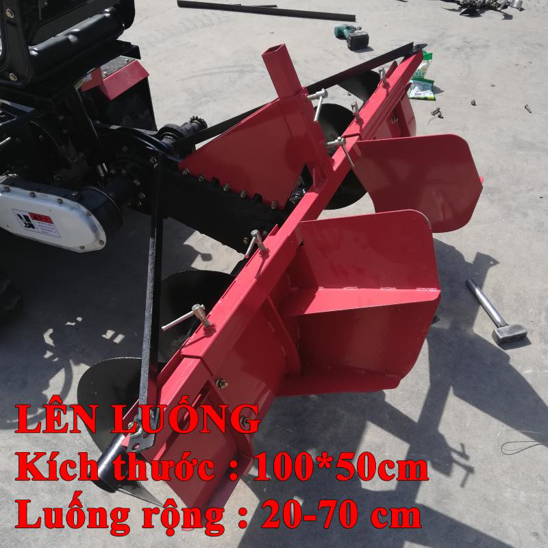 Gạt lên luống PKT-GLL, máy kết nối trực tiếp dùng cho máy 25HP và 35HP