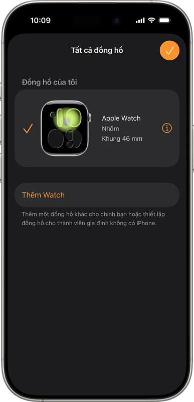 Hủy gh&eacute;p đ&ocirc;i v&agrave; x&oacute;a Apple Watch