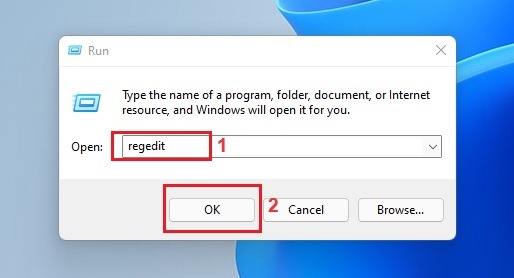 tat check disk bang registry editor